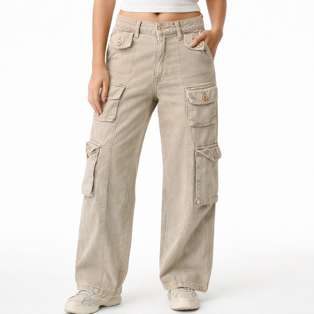 Brown Cargo Pants